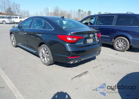 2015 Hyundai Sonata Limited 2.0T из США, поврежденный, VIN 5NPE34AB0FH259278